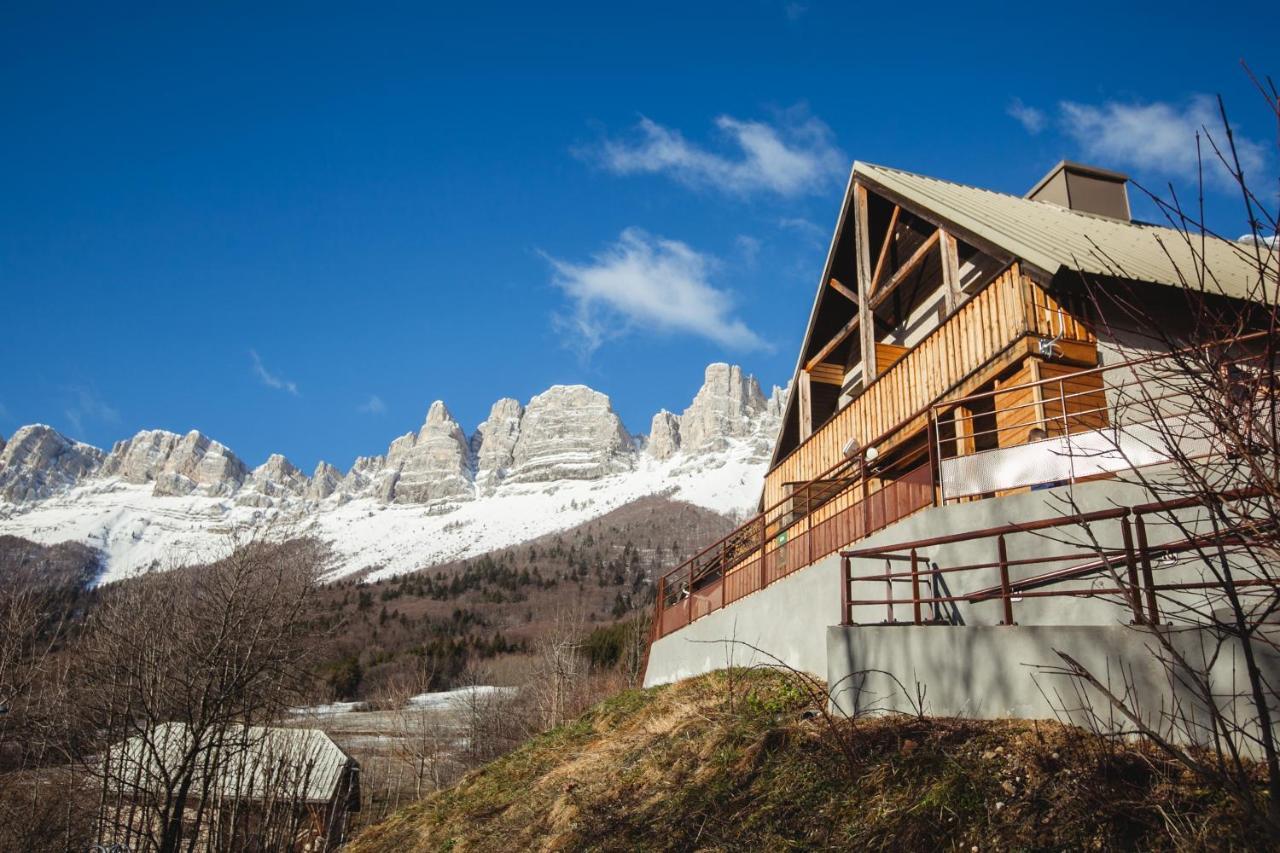 Eterpa Les Chalets De Pre Clos En Vercors Saint-Andéol Exteriér fotografie