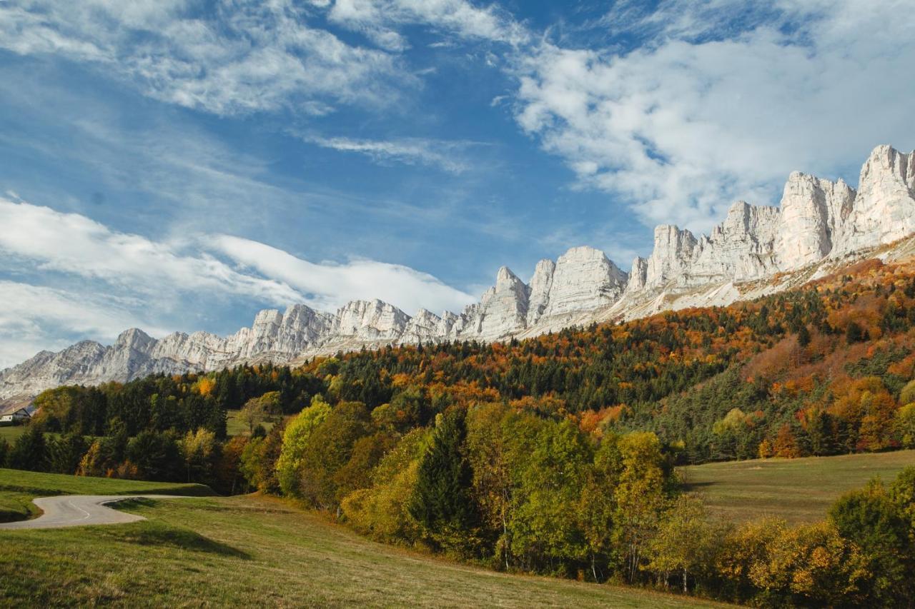 Eterpa Les Chalets De Pre Clos En Vercors Saint-Andéol Exteriér fotografie