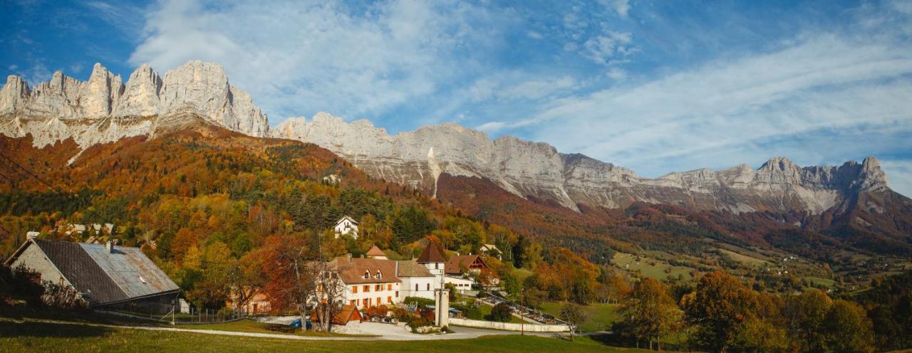 Eterpa Les Chalets De Pre Clos En Vercors Saint-Andéol Exteriér fotografie