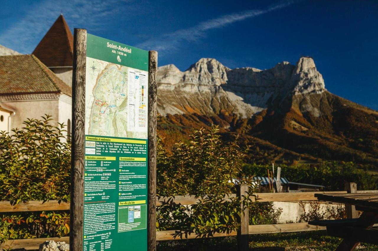 Eterpa Les Chalets De Pre Clos En Vercors Saint-Andéol Exteriér fotografie